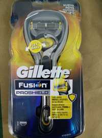 Máquina barbear Gillette/Recargas fusion proshield/skinguard sensitive