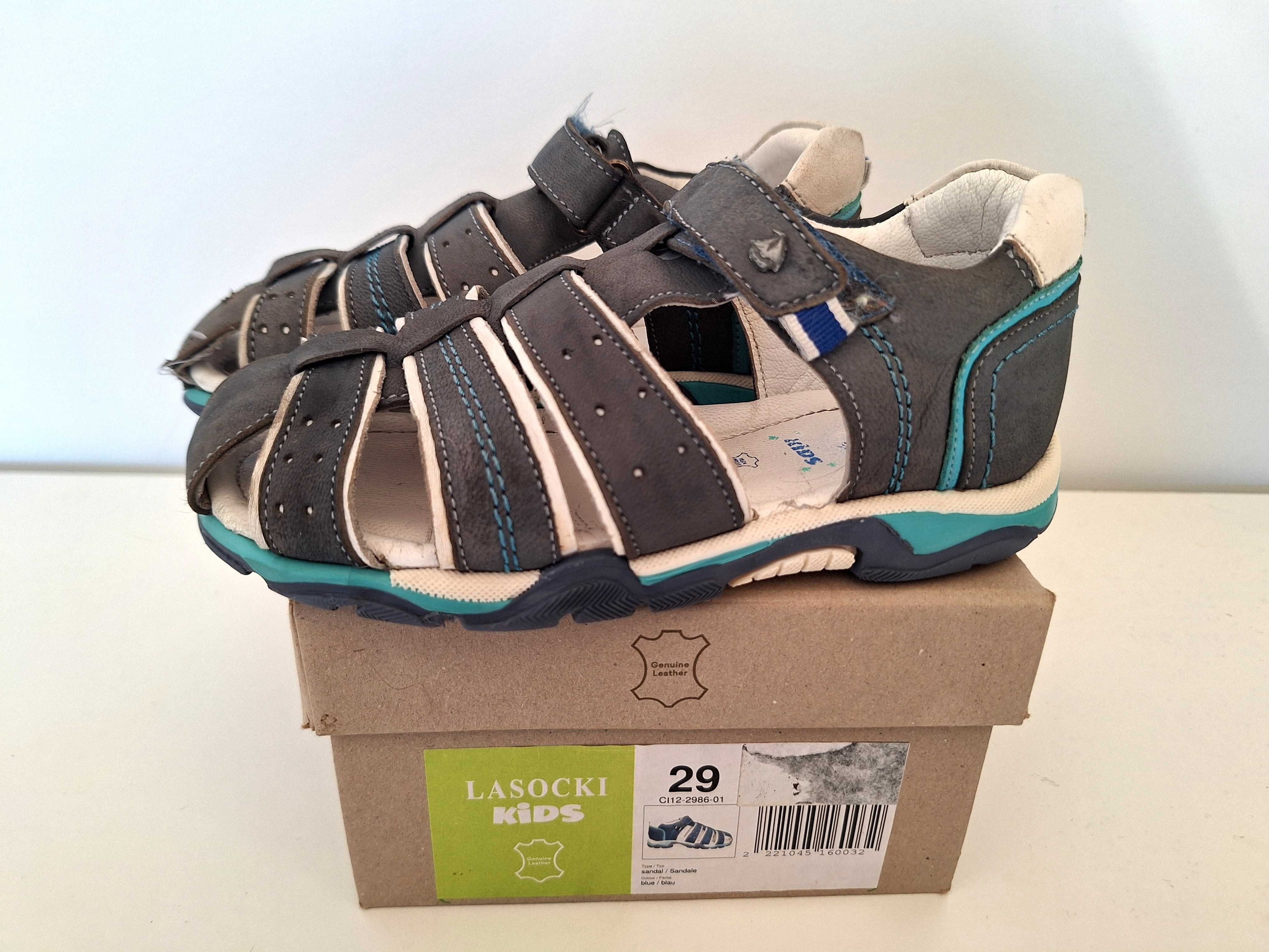 Buty dziecięce CCC Lasocki kids sandały skórzane rozmiar 29 db stanie