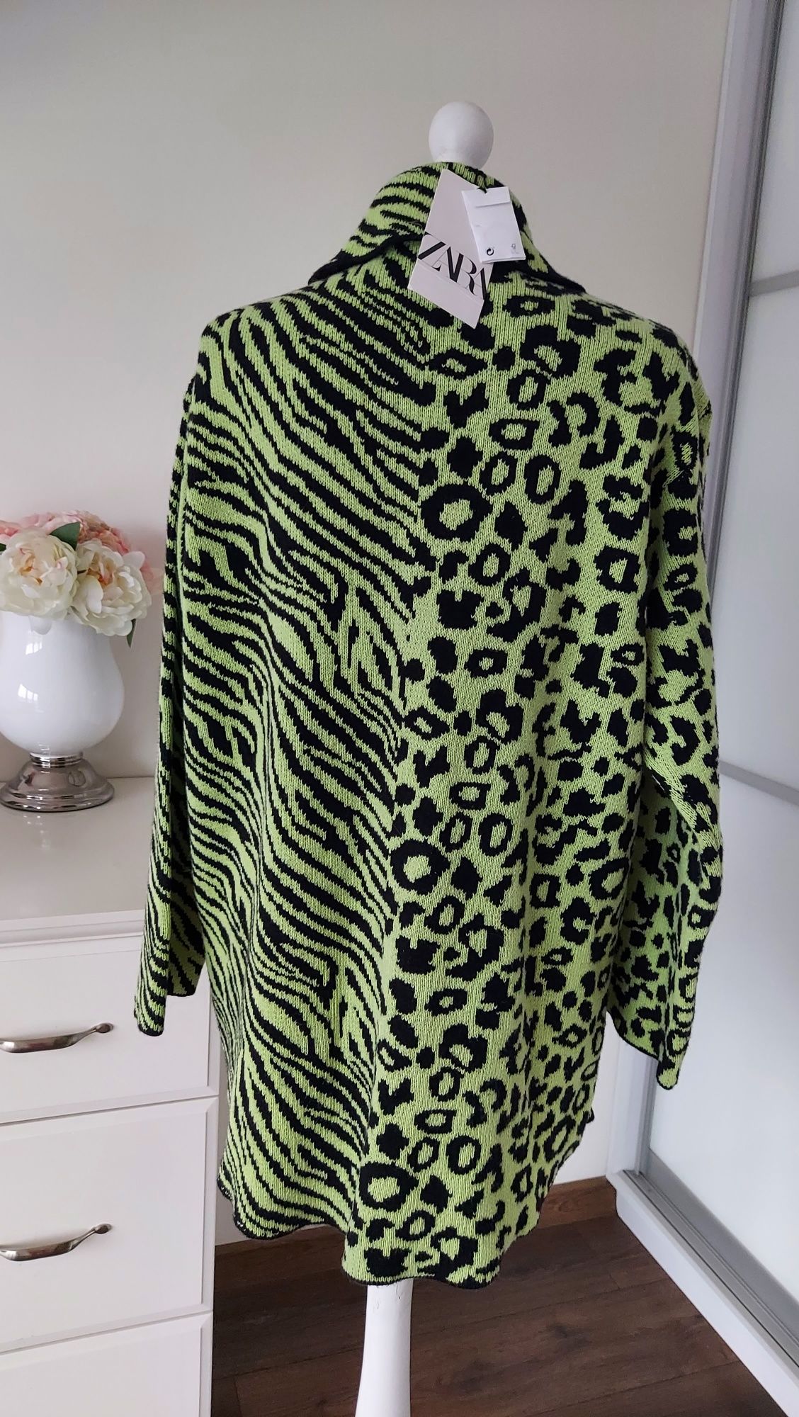 Sweter rozpinany Zara