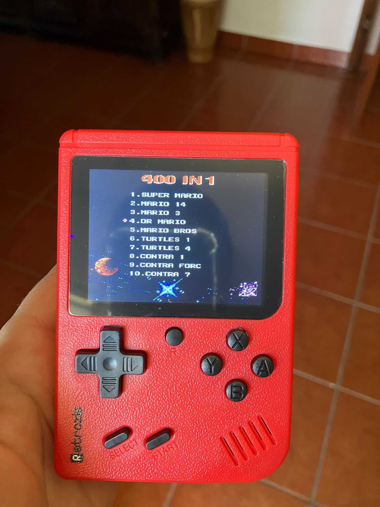 Consola retrozis com 400 jogos nova