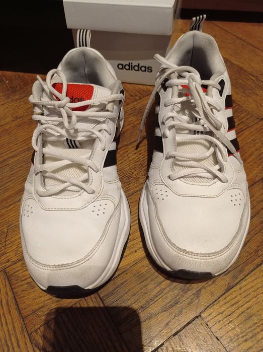 Buty adidas biało czarne rozmiar 42 2/3