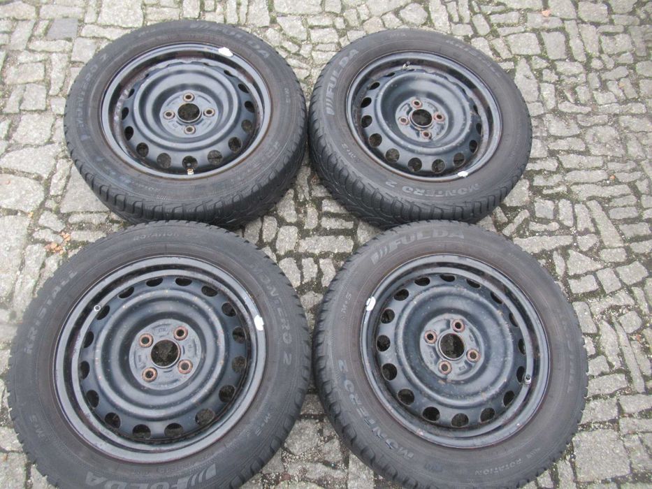 Koła Zima R15 Toyota Yaris,iQ czujniki 3480