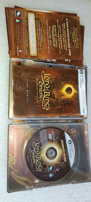 Raro jogo PC senhor dos anéis gold edition ano 1995