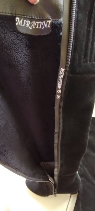 Ботфорди зимові жіночі 38розмір