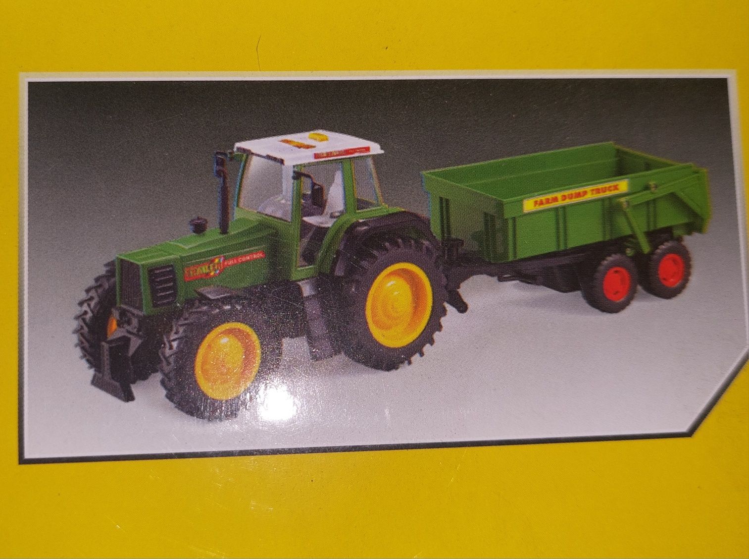 Mega duży traktor dla dziecka z naczepą