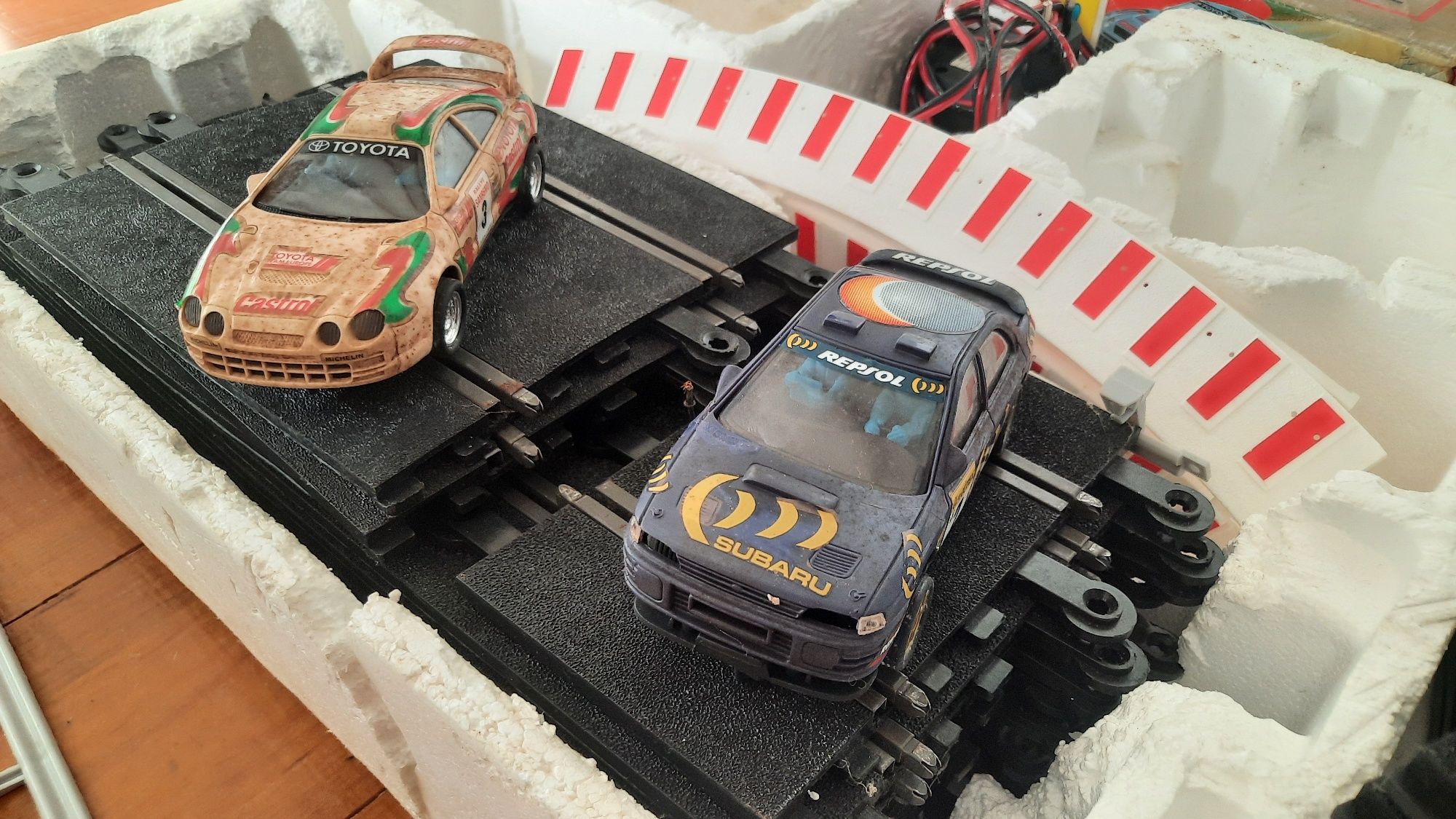 Pista Scalextric Rac de Inglaterra completa