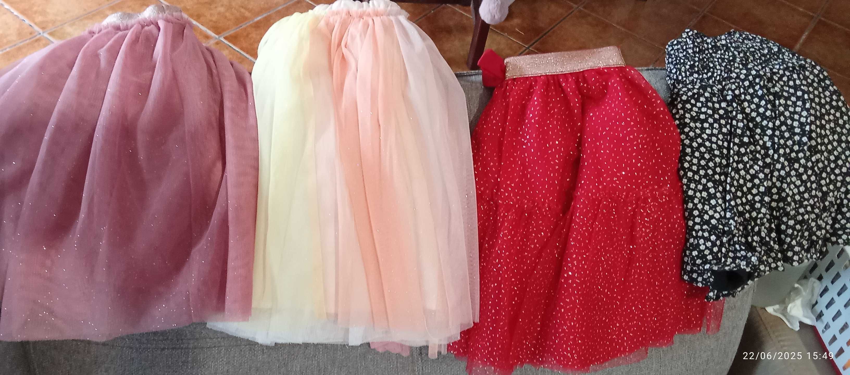 Roupa menina 7/8 anos