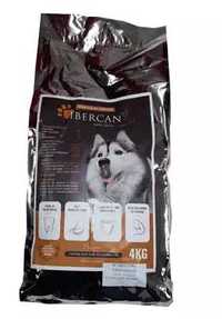 Karma dla psów IBERCAN wieprzowina iberyjska, wołowina,drób, 4 kg