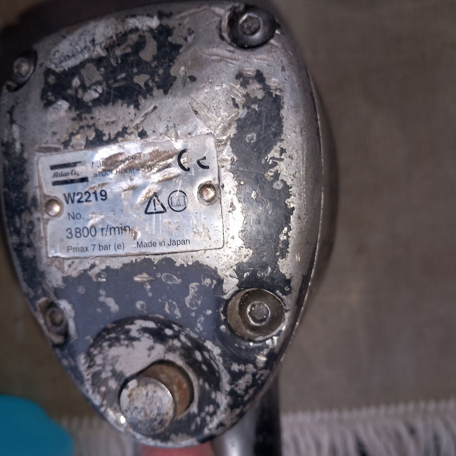 Atlas Copco W2219 udarowy klucz pneumatyczny 3/4