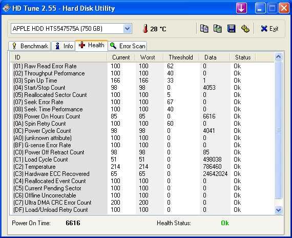 dysk twardy do laptopa HDD 750GB 2,5" APPLE HDD