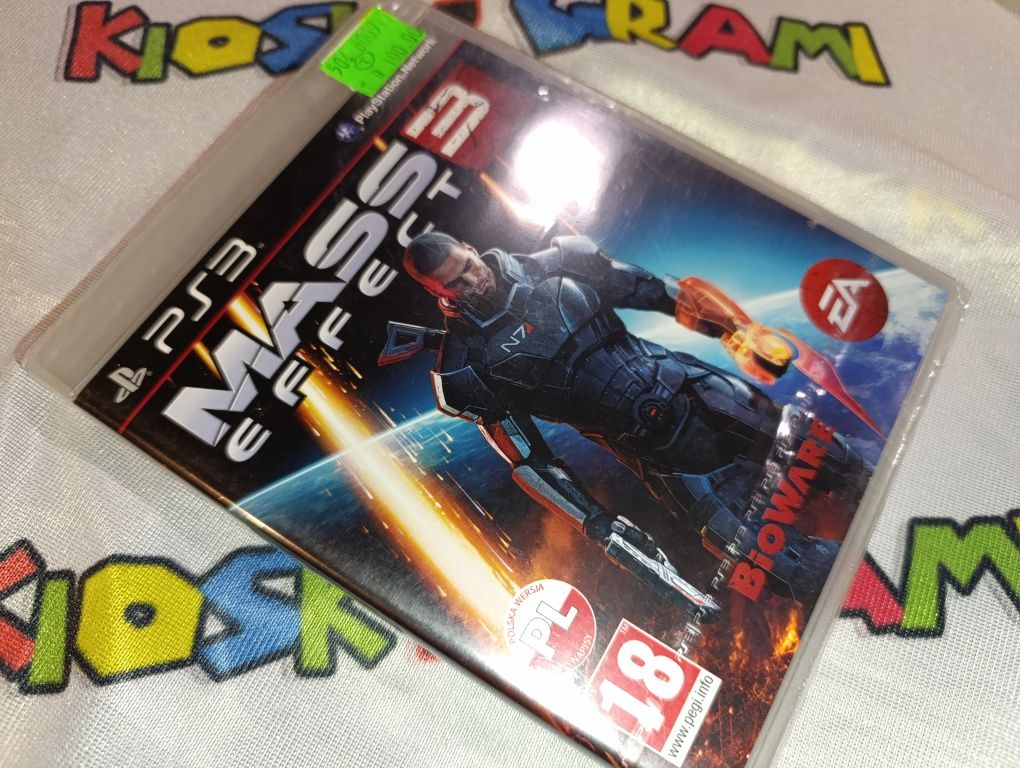 Mass Effect 3 PS3 po polsku (nowa zafoliowana fabrycznie) rzadkość