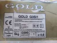 Drut spawalniczy 0.6 5kg GOLD