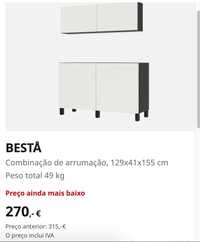 Movel BESTA + Laxviken Ikea