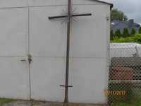 krzyż metalowy na cmentarz
