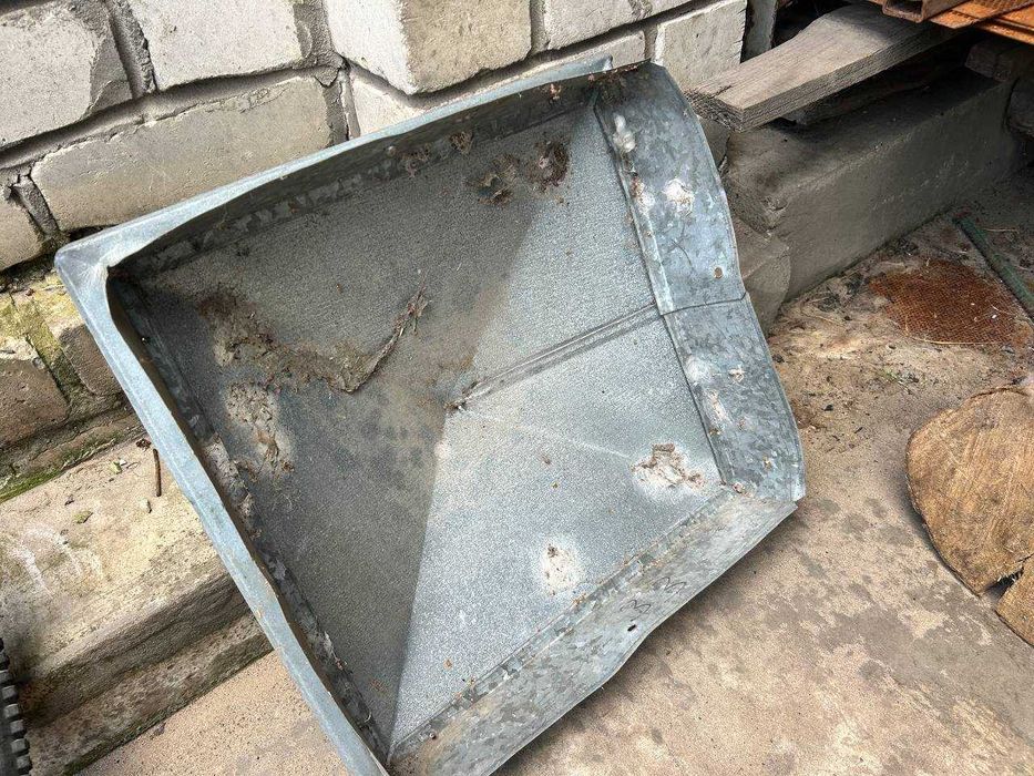 Колпак на  столб забора оцинкованный