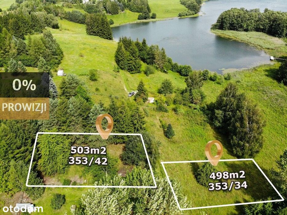 Grunt kilkadziesiąt m od Jez. Szelment | Prywatnie