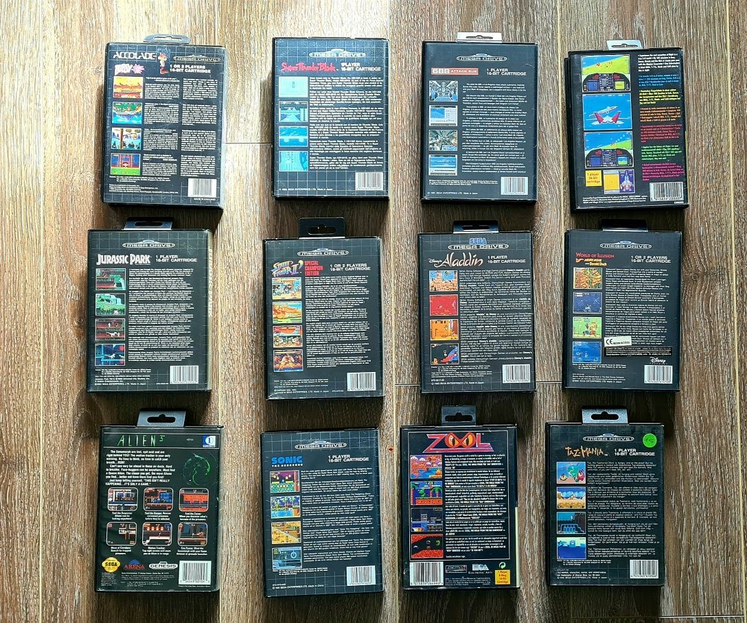 Jogos Sega Mega drive