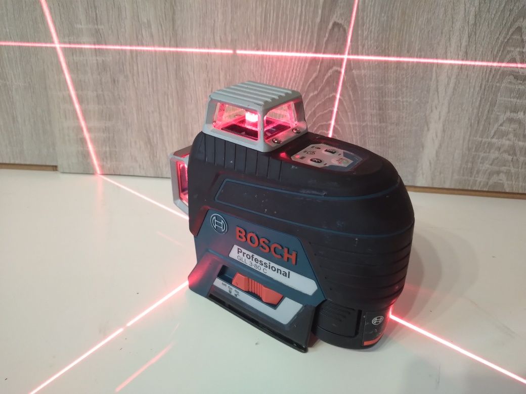 Bosch GLL 3-80 C laser krzyżowy 12v 2.0 ah