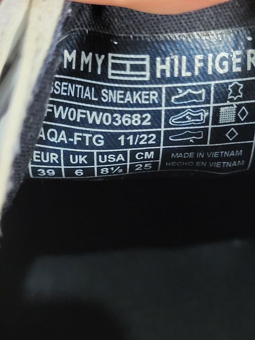 Кросівки кросовки мокасини Tommy Hilfiger