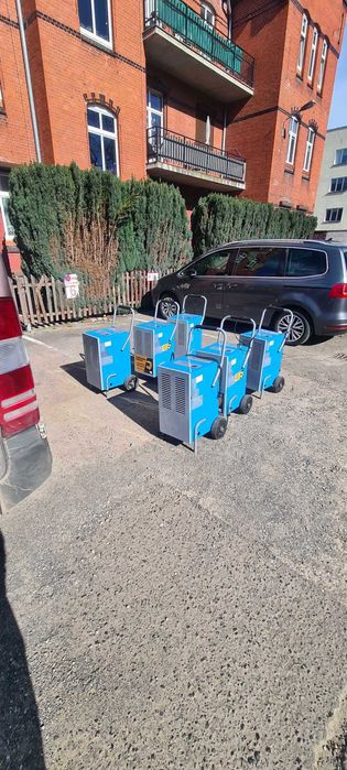 WYNAJEM Osuszacz powietrza Osuszanie po tynkach wylewkach zalaniu