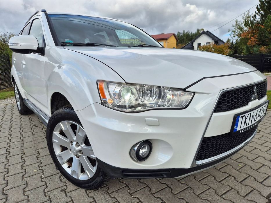 Mitsubishi Outlander Biała perła, 2011 rok lift, P. fotele, Xenon, Serwisowany, SPROWADZONY