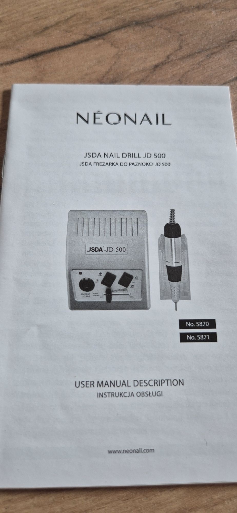Sprzedam frezarkę do paznokci Neonail JSDA - JD 500