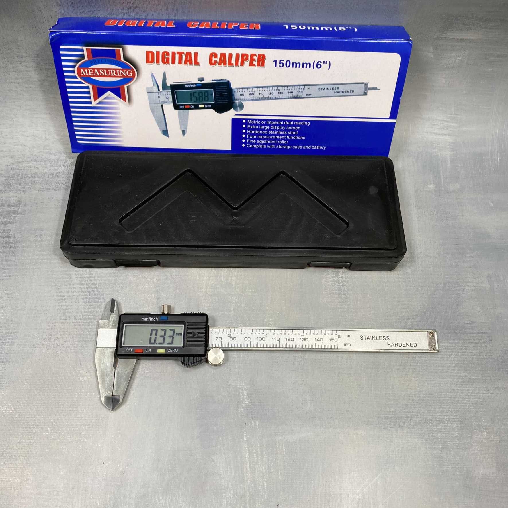 штангель электронный в кейсе с дисплеем 0-150мм Digital Caliper
