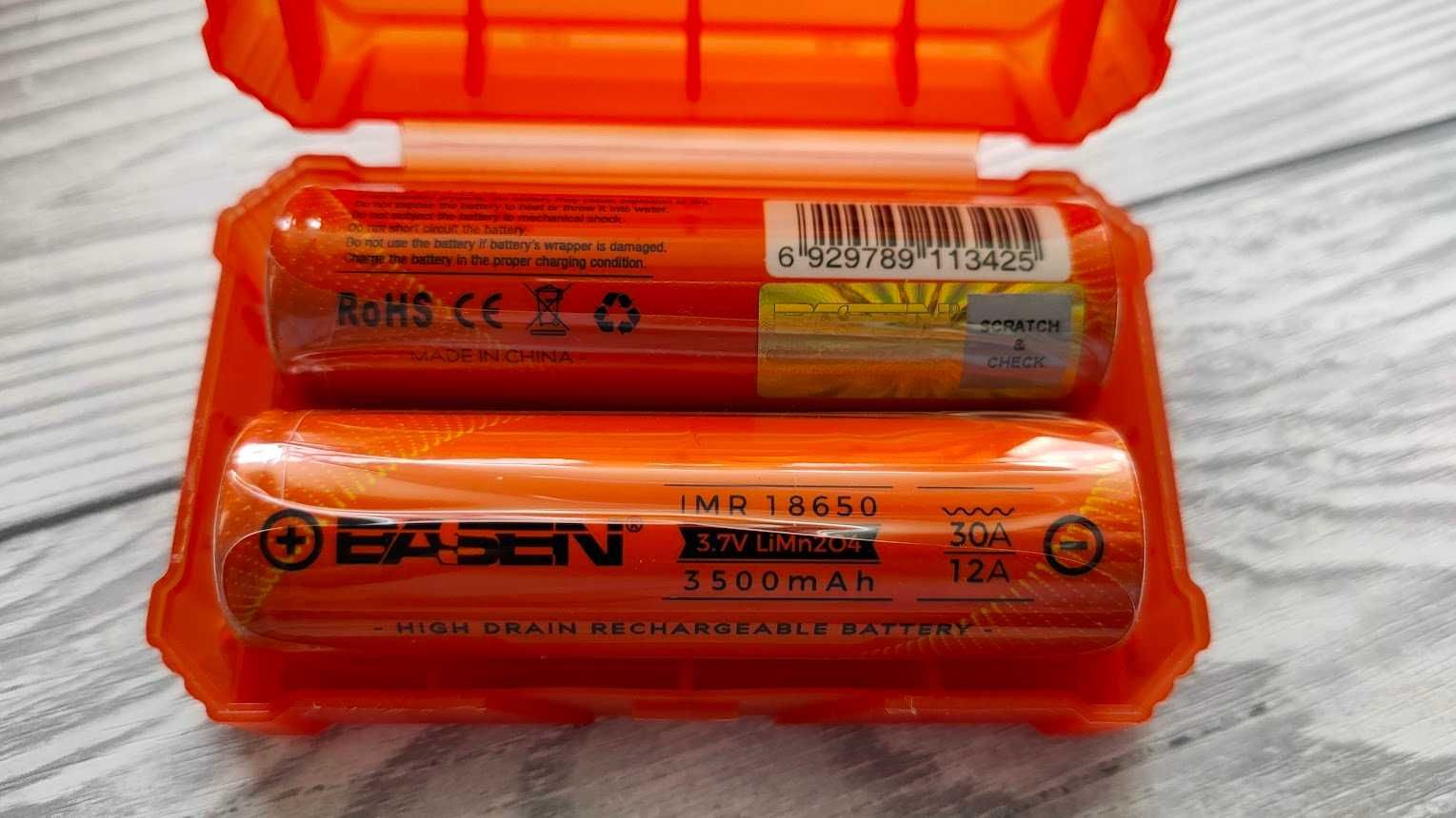 Basen аккумуляторы 18650 3500mAh 12/30A высокотоковые