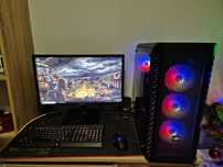 Zestaw komputerowy do gier - Ryzen 5, GTX, 16GB RAM, SSD, RGB