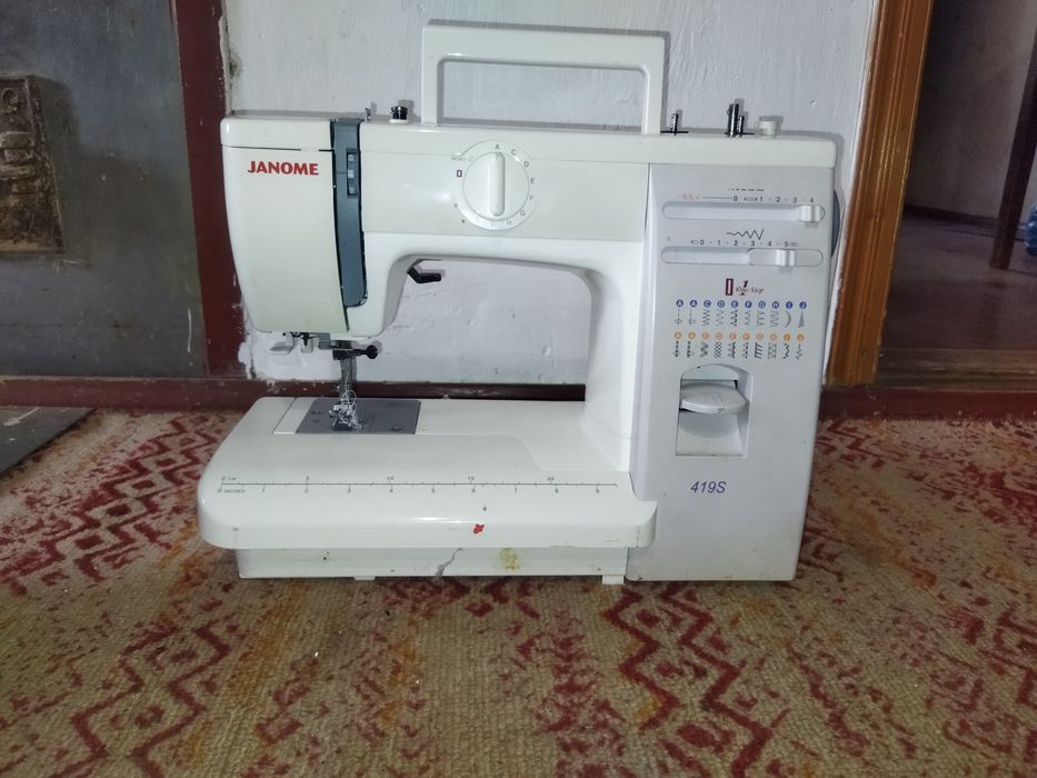 Продам Janome 419s швейная машинка