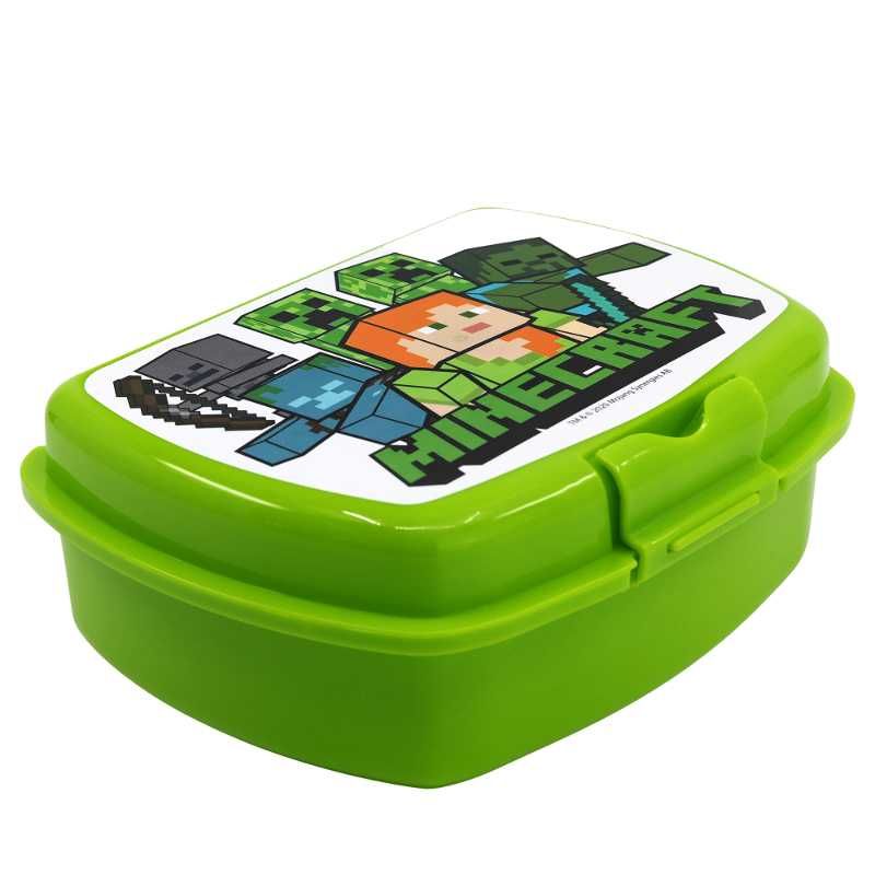 minecraft-pudełko kanapki śniadaniówka minecraft lunch box pojemnik