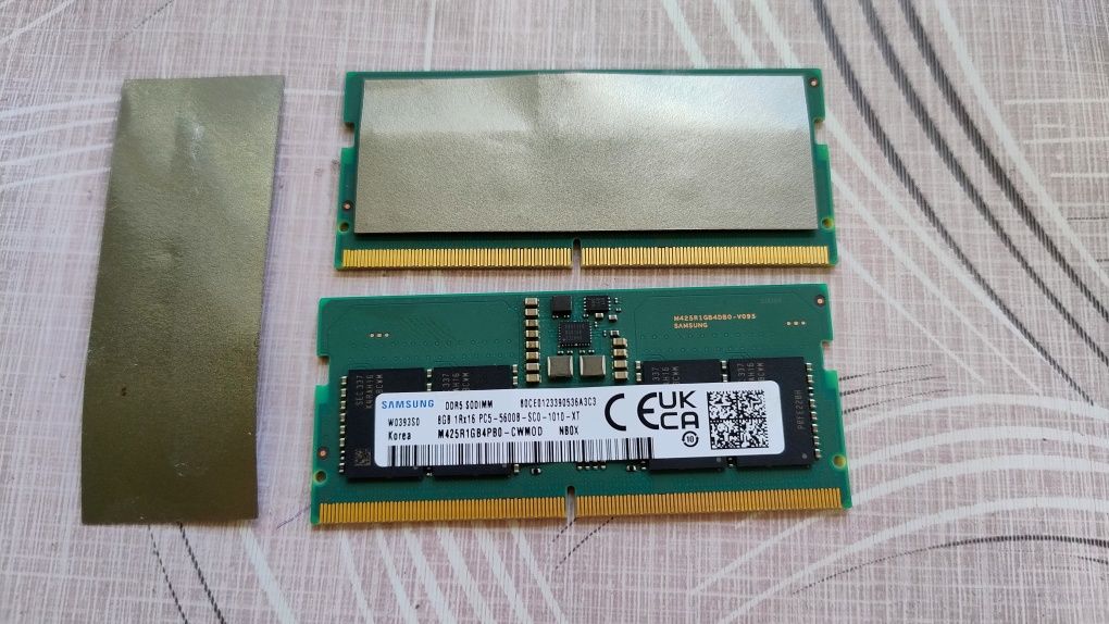 Продам оперативну пам'ять Samsung 16gb ddr5 SO-DIMM