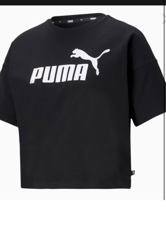 Укорочена футболка, топ нові колекції оригінал puma