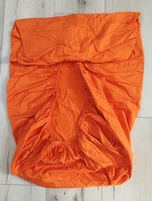 Zestaw flanelowa poszwa 140x200 + prześcieradło z gumką 100x200