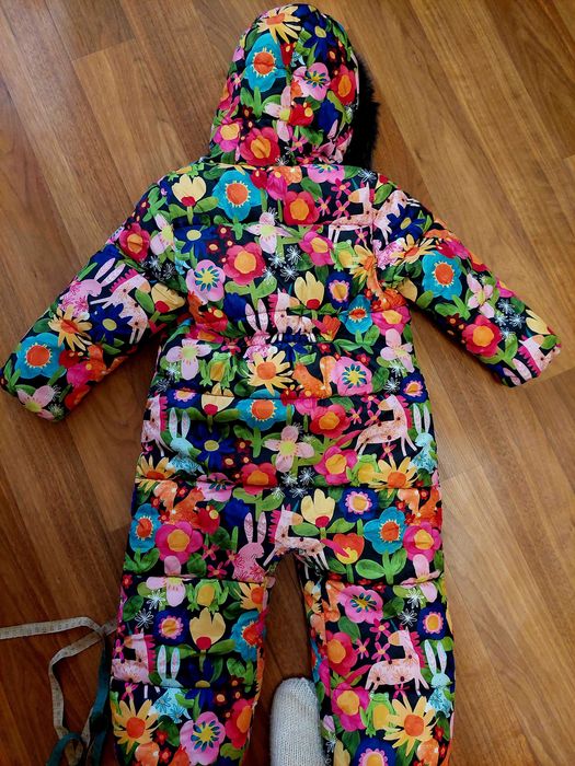 Зимовий комбинезон для дівчинки