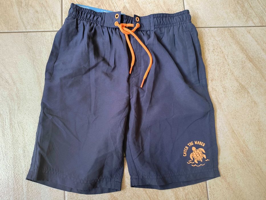 NOWE szorty kąpielowe chłopięce 134/140