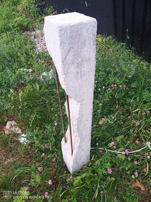 Nowoczesna Lampa ogrodowa betonowa loft