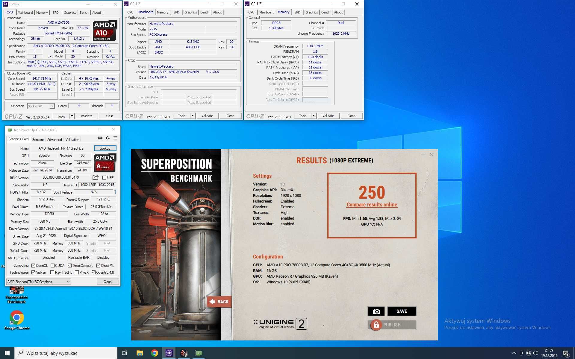 Tani PC do gier (GTA V) AMD APU A10-7800, 16GB RAM, SSD