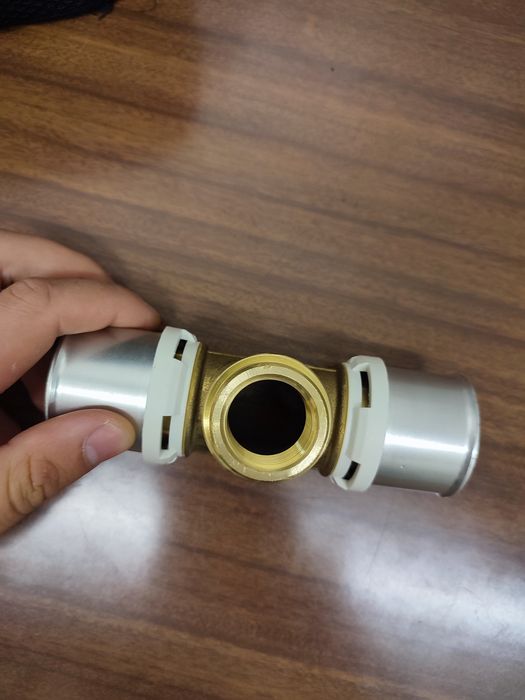 T para tubagem multicamada 3/4 DVGW