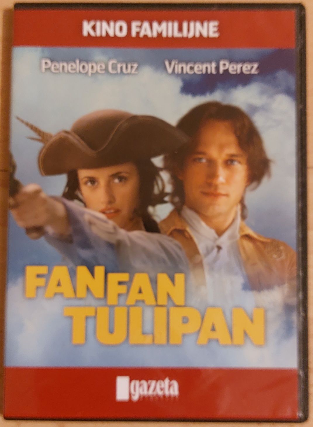 Fanfan Tulipan film na DVD Kino familijne Penelope Cruz, Vincent Perez