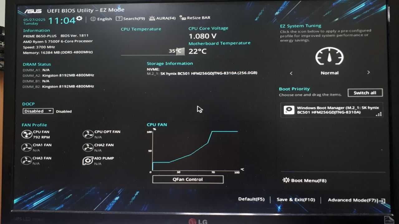 Материнська плата Asus Prime B650-Plus