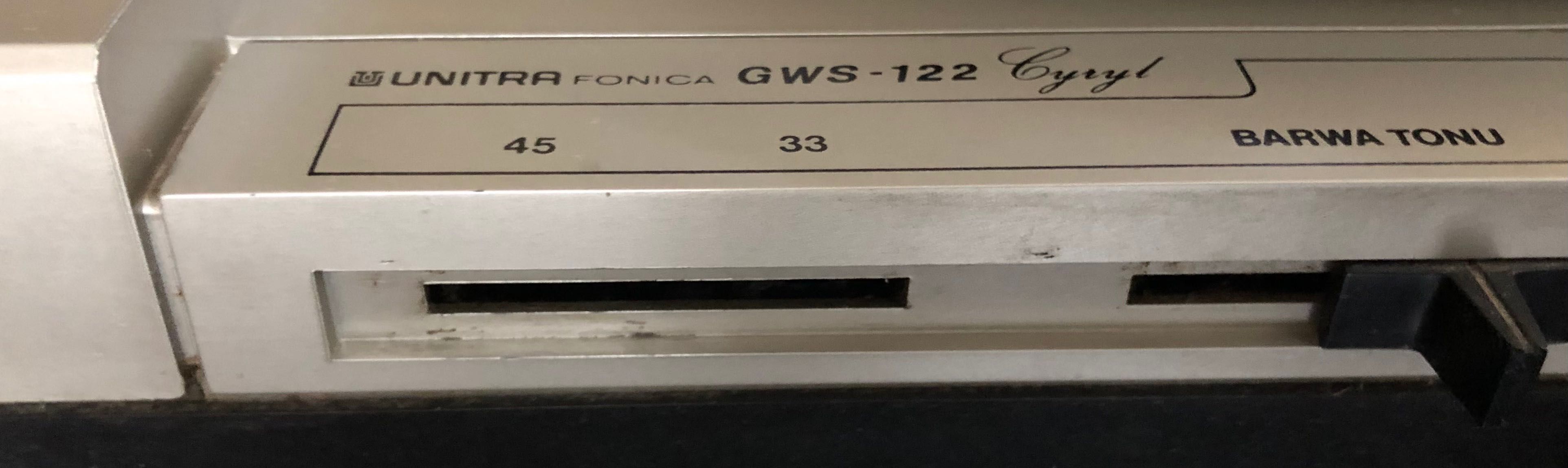 Gramofon GWS -122 Unitra Fonica plus kolumny