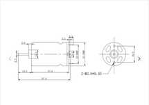 Моторчик для фена RS-385 DC Motor