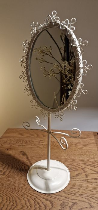 Espelho Porta Joias Branco