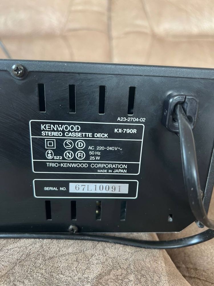 Кассетная Дека Kenwood KX-790r