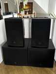 Zestaw JBL EON 615 618s subwoofer bass zestaw aktywny