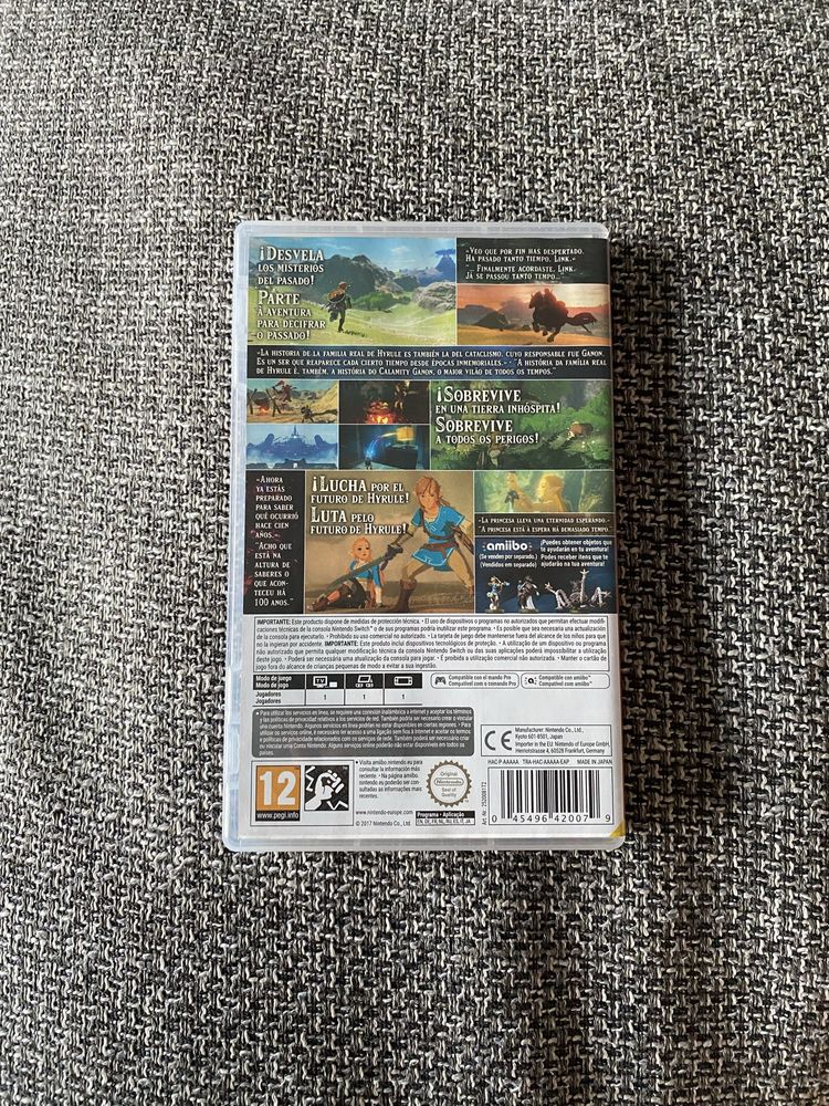 Zelda - Breath of the Wild - Nintendo Switch