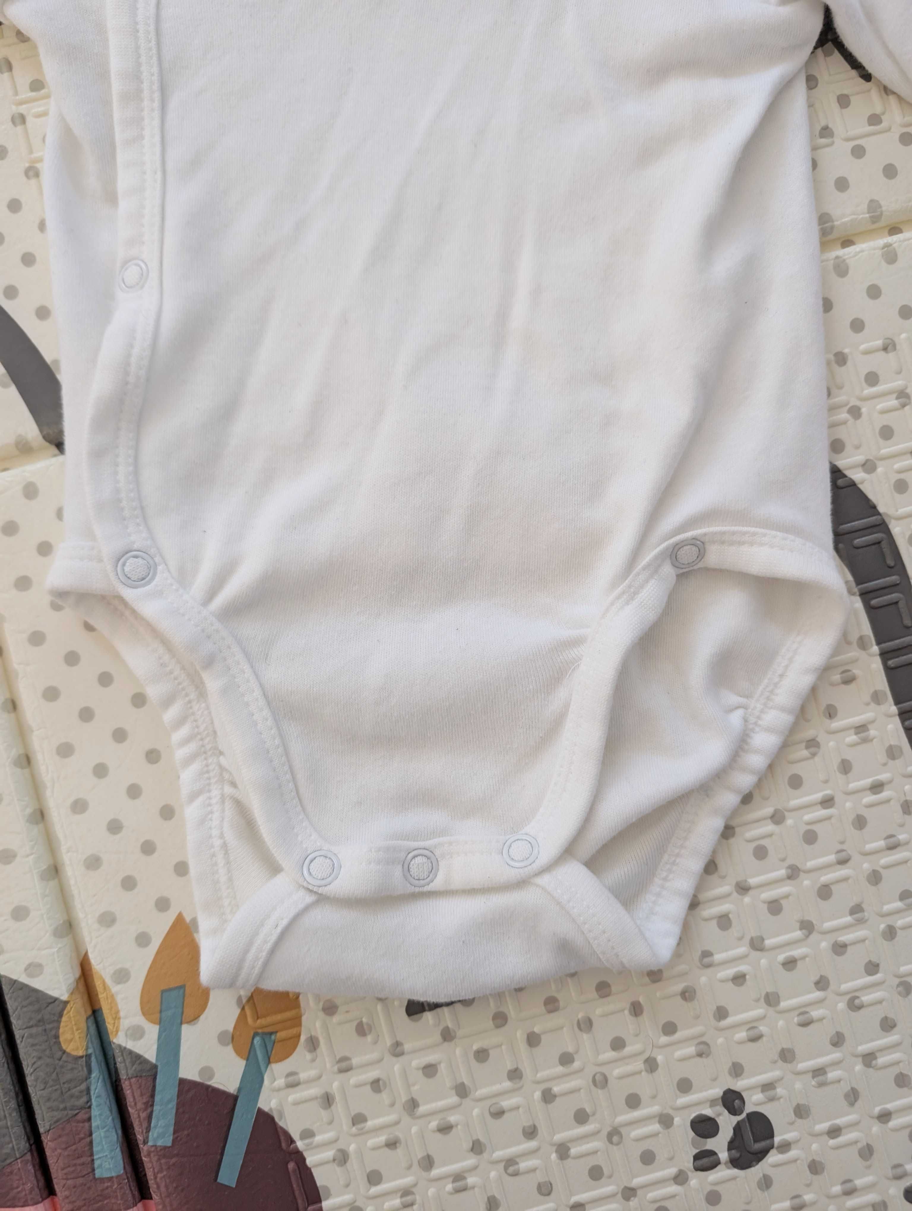 Body kopertowe białe h&m 68 stan bdb
