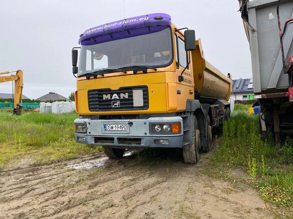 MAN 41.463 SILENT  | 8x4 | WYWROTKA | Sprawna | Gotowa do pracy!