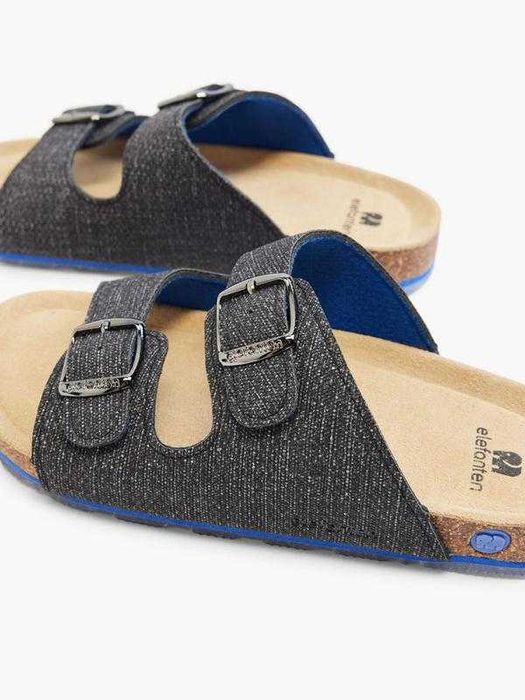 Ортопедичні шльопанці шльопки на корковій підошві від elephanten